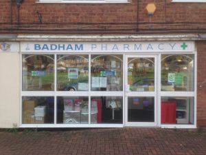 Badham Pharmacy, Priors Park, Tewkesbury